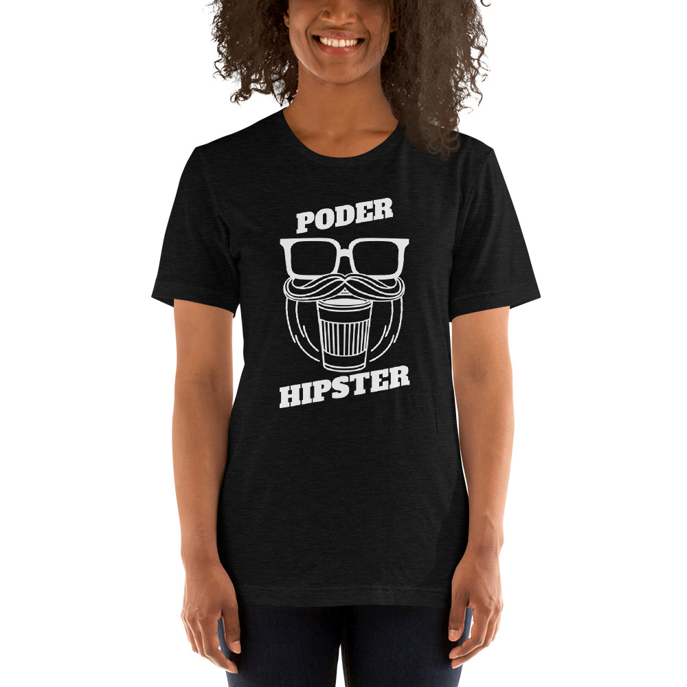 camiseta negra hipster mujer