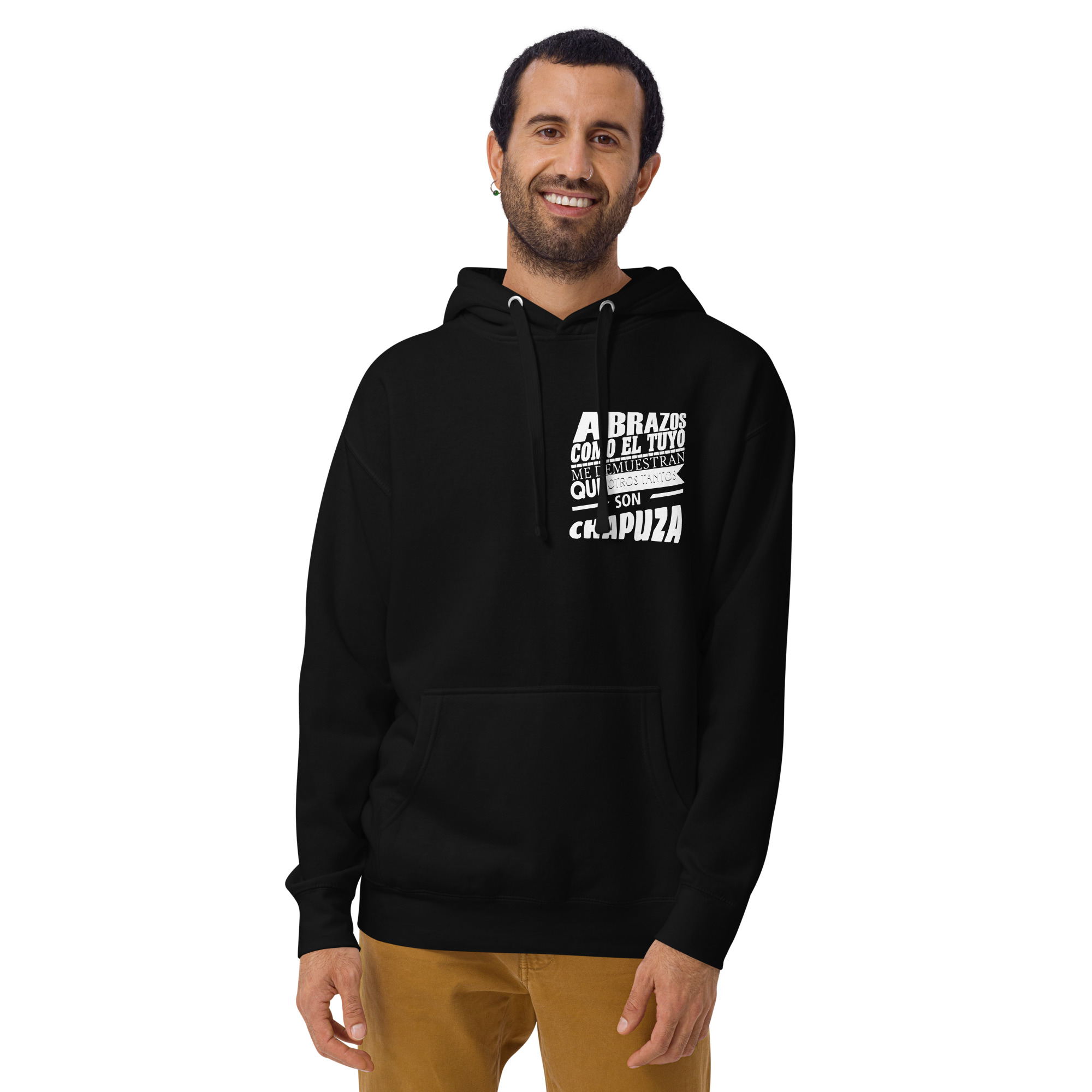 sudaderas con frases graciosas negras unisex