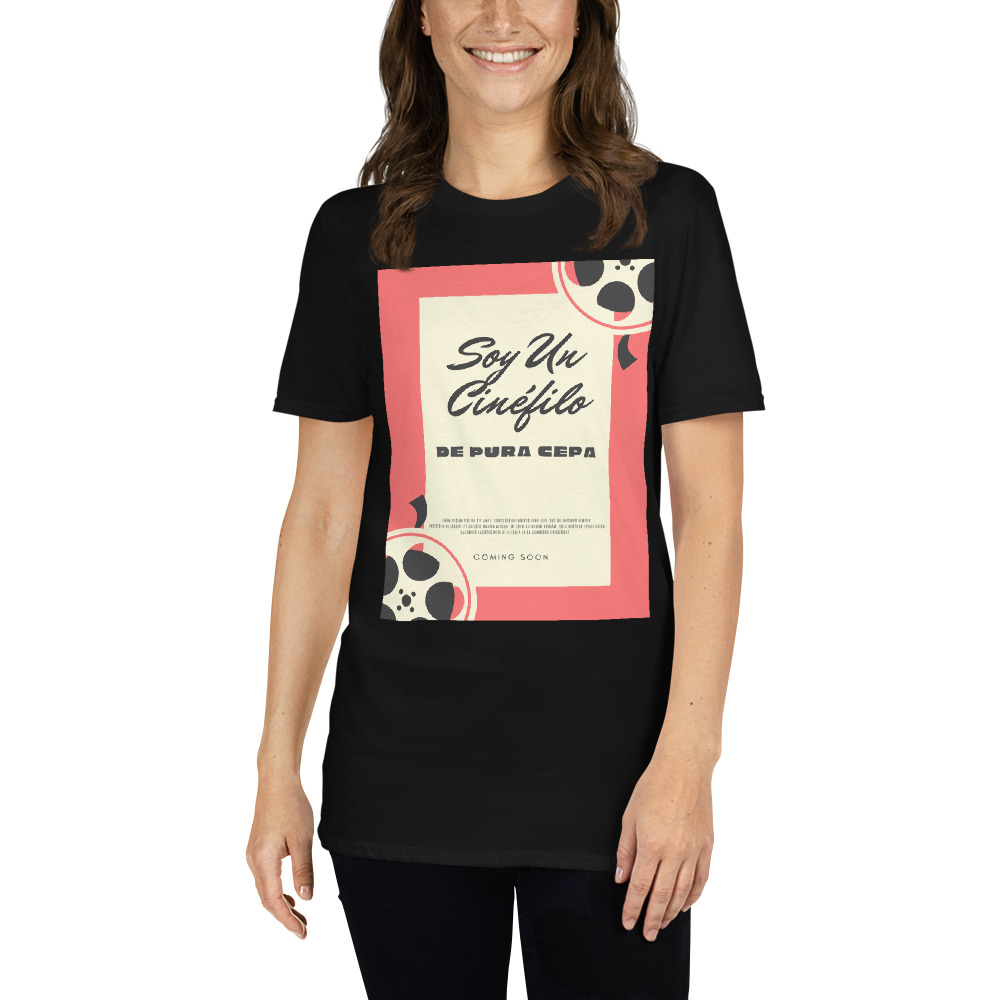 remeras de cine negras para mujer