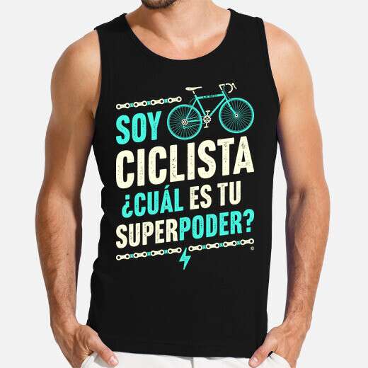 camisetas estampadas con bicicletas hombre mujer negras