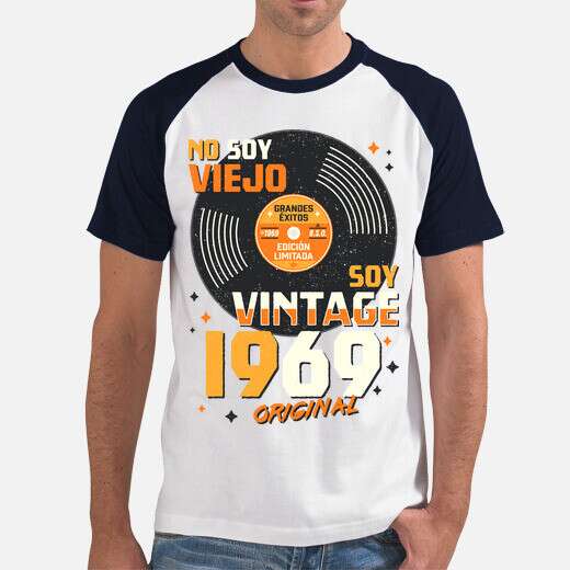 camisetas de nacidos en 1969 vintage hombre y mujer camisetas de nacidos en 1969 vintage hombre y mujer