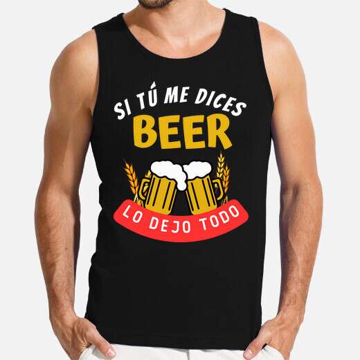 camisetas graciosas con frases de borrachos sin amangas