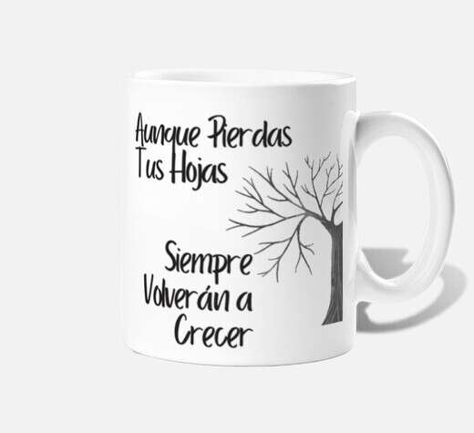 tazas otoñales con frases bonitas